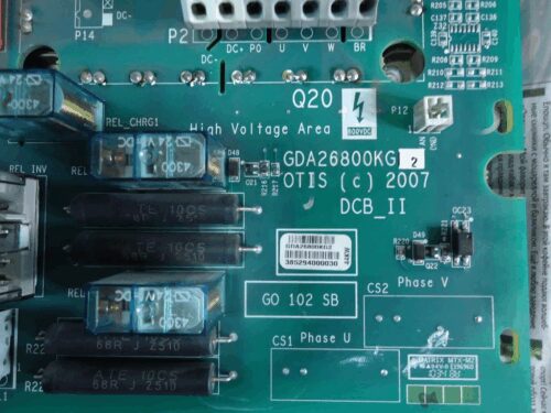 Плата DCB II частотного преобразователя Otis OVF 20CR